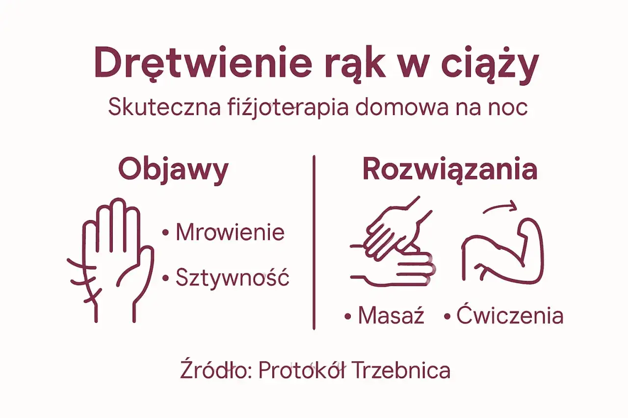 Drętwienie rąk w ciąży - kiedy to cieśń nadgarstka?